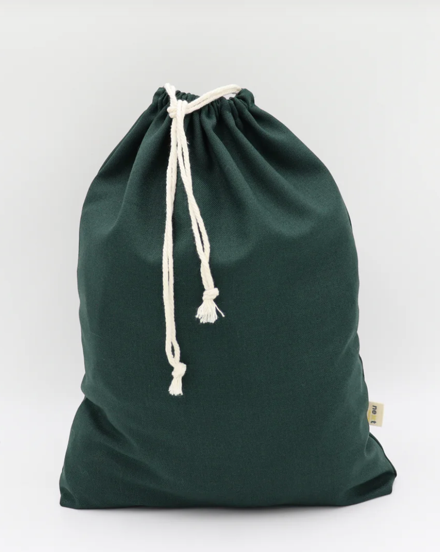 Sac cadeau en tissu récupéré
