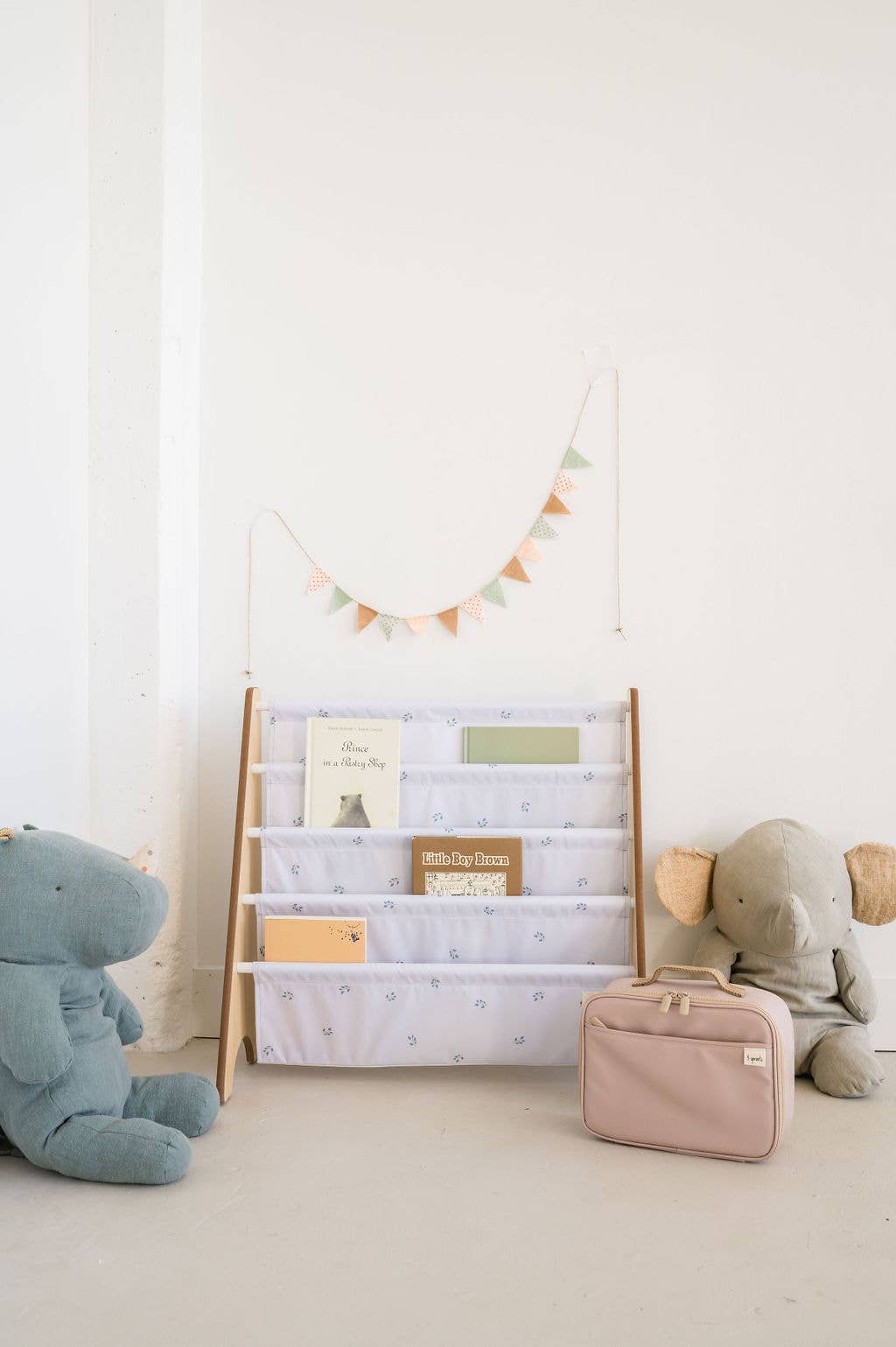 Porte-livres pour enfants en tissu recyclé