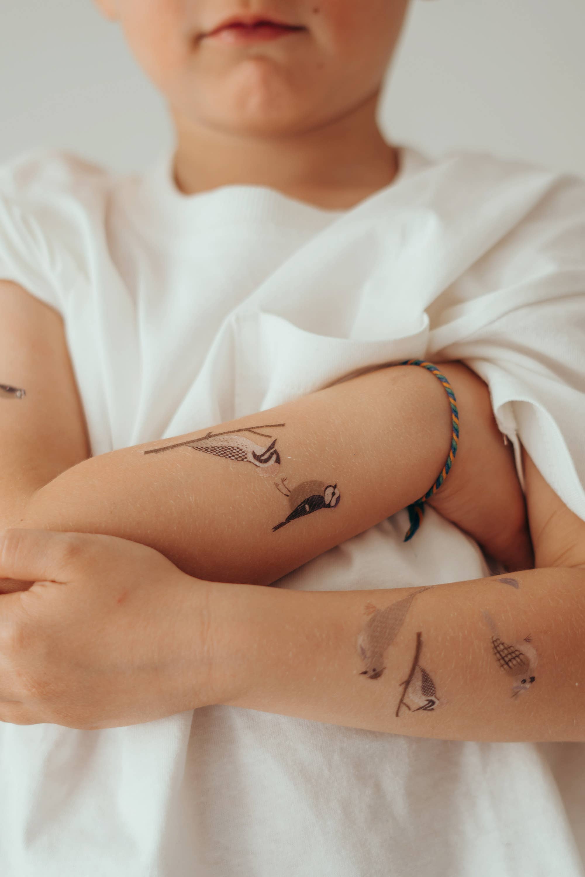 Tatouages temporaires pour enfants - OISEAUX