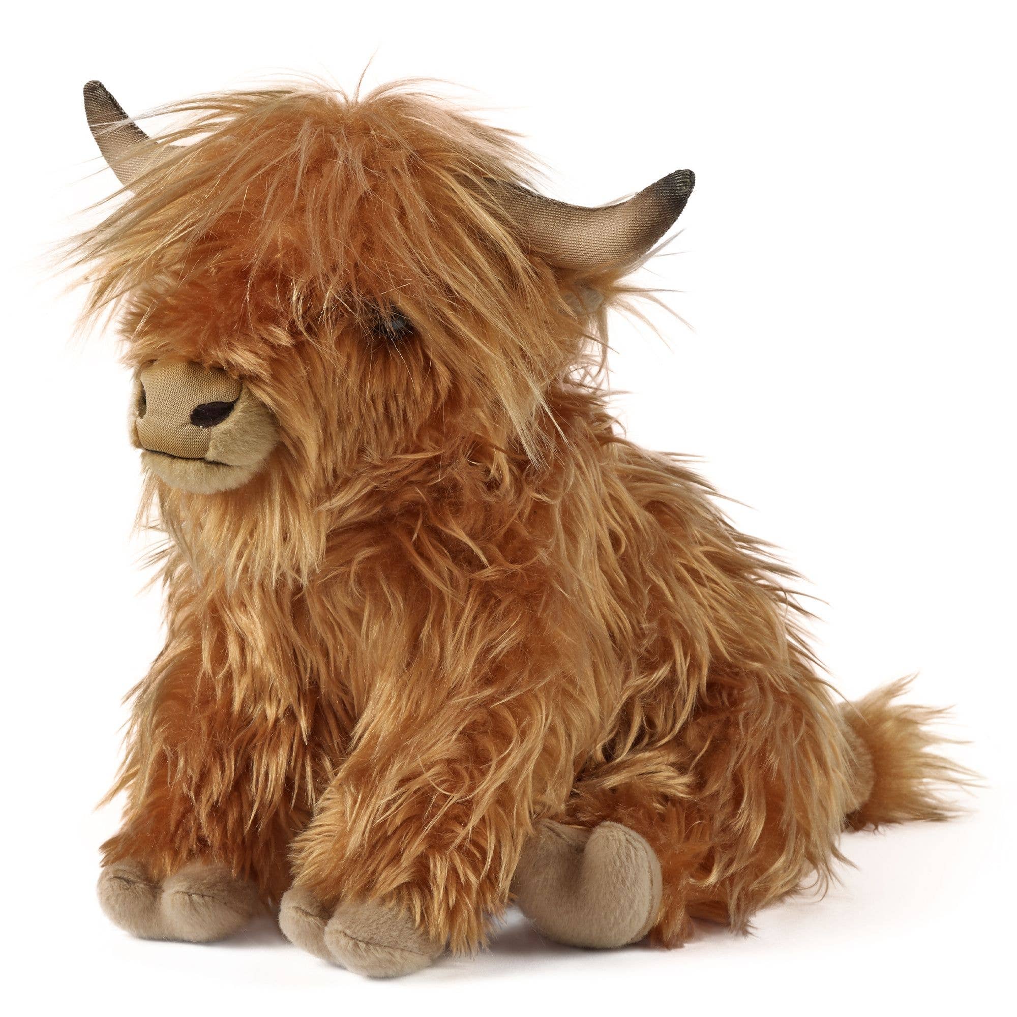 Vache Highland en peluche Living Nature