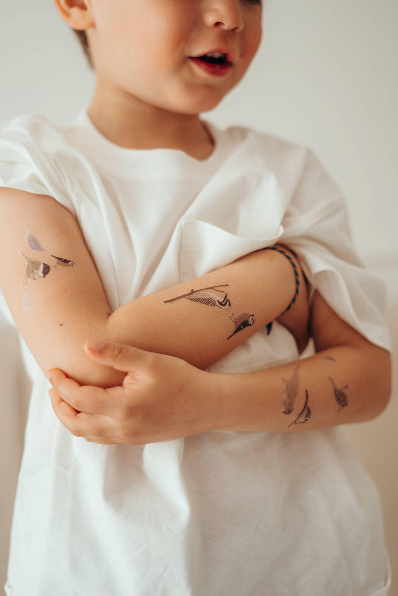 Tatouages temporaires pour enfants - OISEAUX