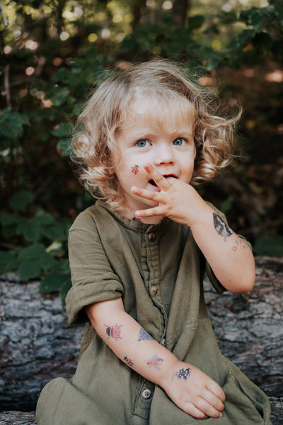 Tatouages temporaires pour enfants - SCARABÉS