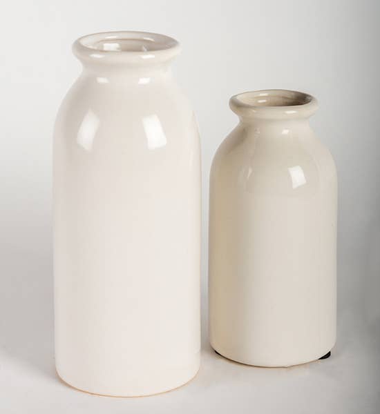 Lot de 2 vases minimalistes