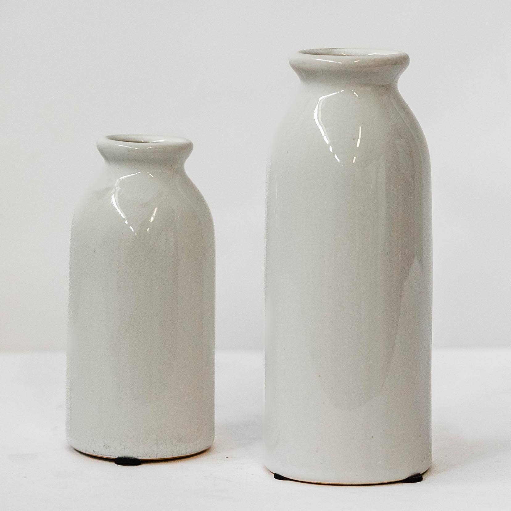 Lot de 2 vases minimalistes