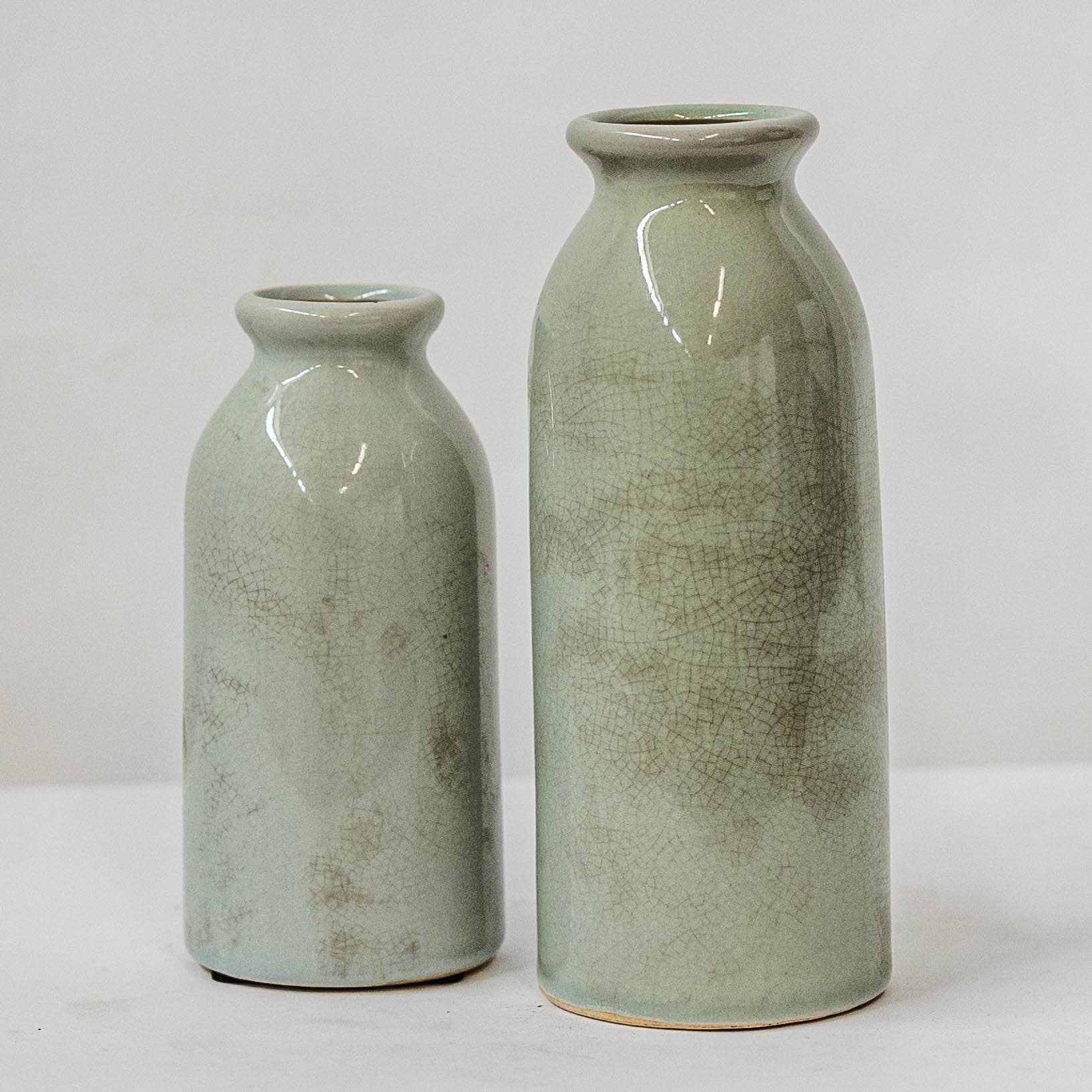 Lot de 2 vases minimalistes