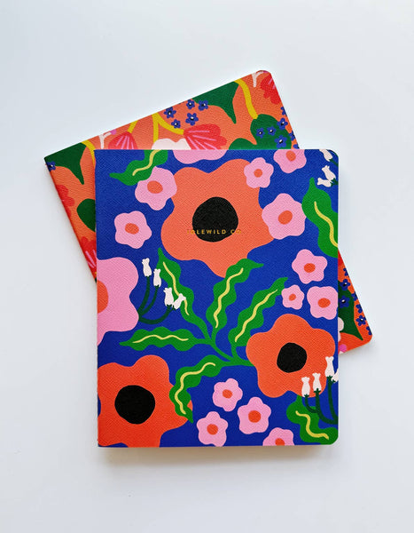 Duo de carnets de notes WAVY DAISY