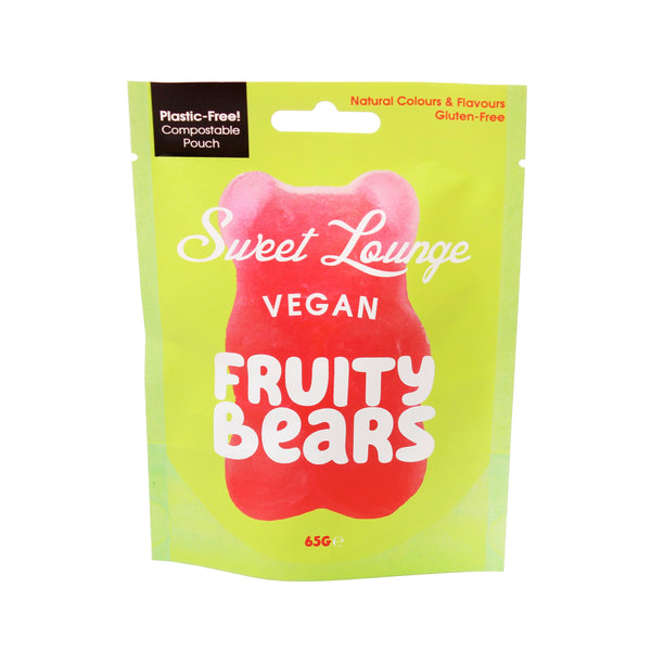 Bonbons Ours en gélatine Vegan (sans plastique) 65g