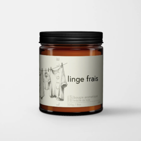 Bougie La Cigale - Linge Frais