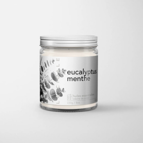 Bougie La Cigale - Eucalyptus Menthe