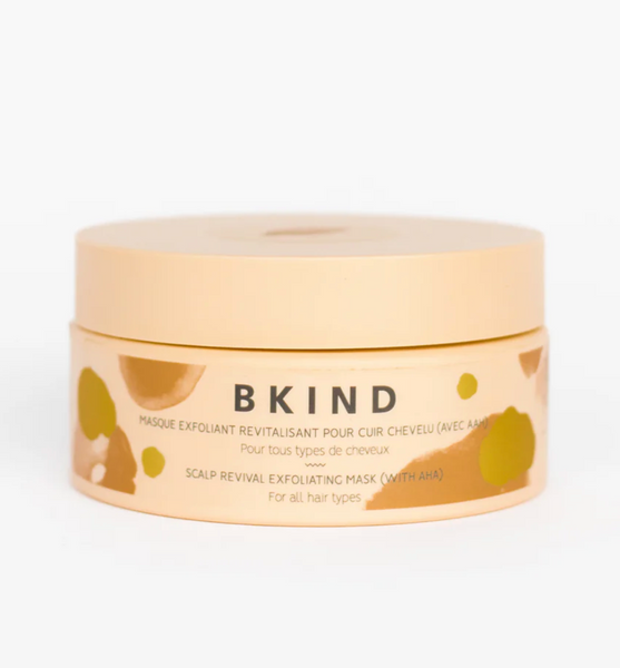 Masque exfoliant revitalisant pour cuir chevelu avec AHA de BKIND