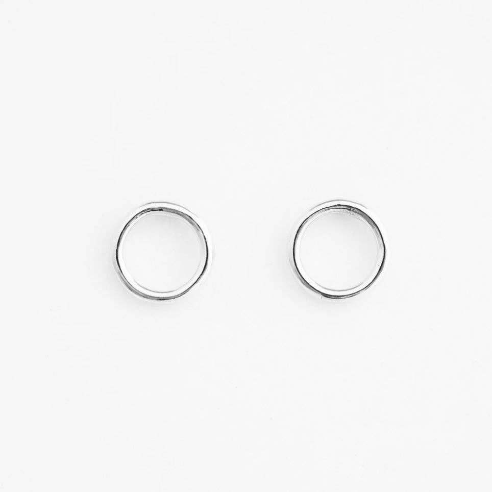 Boucles d'oreilles stud Grey