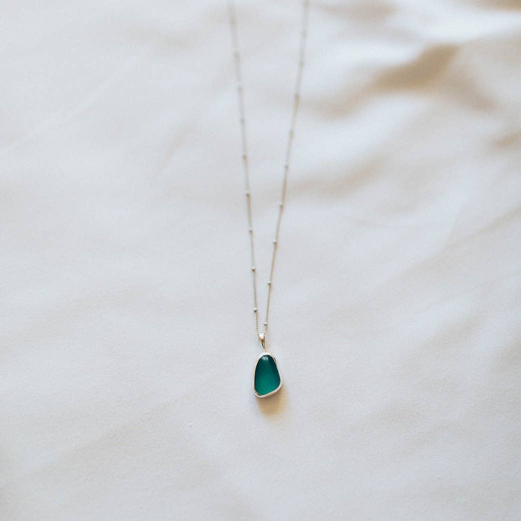 Collier bouteille à la mer