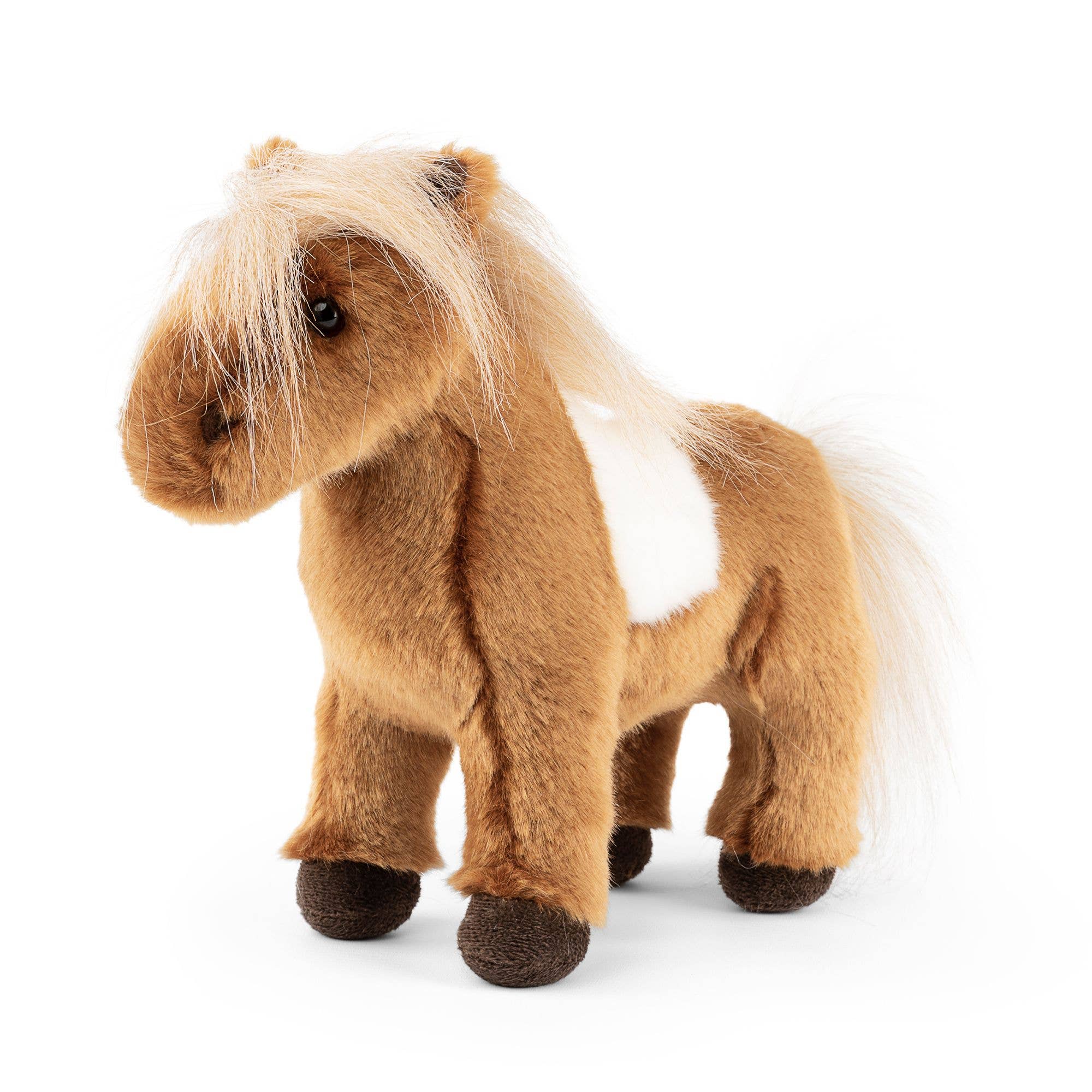 Poney Shetland en peluche Living Nature