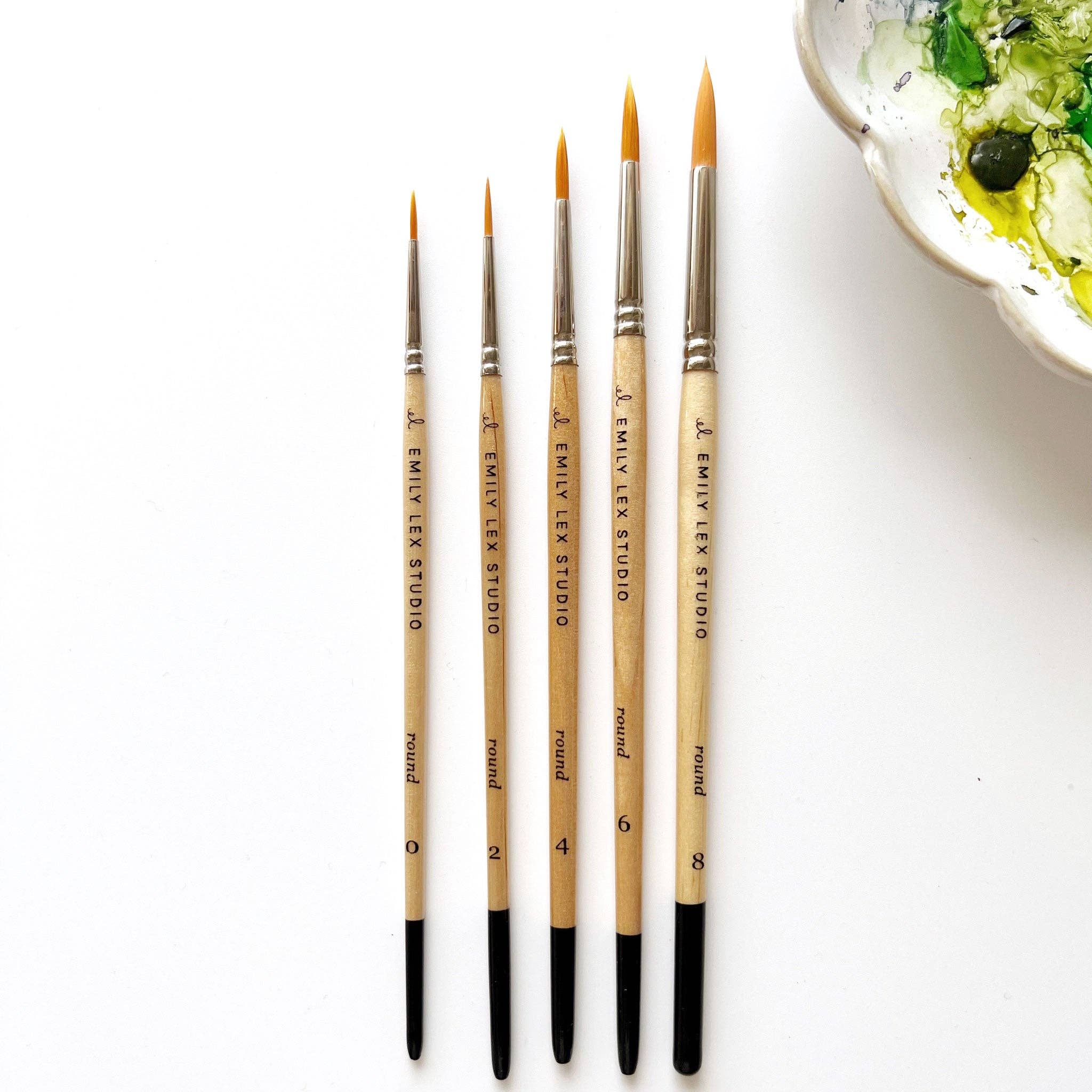Ensemble de pinceaux pour aquarelle