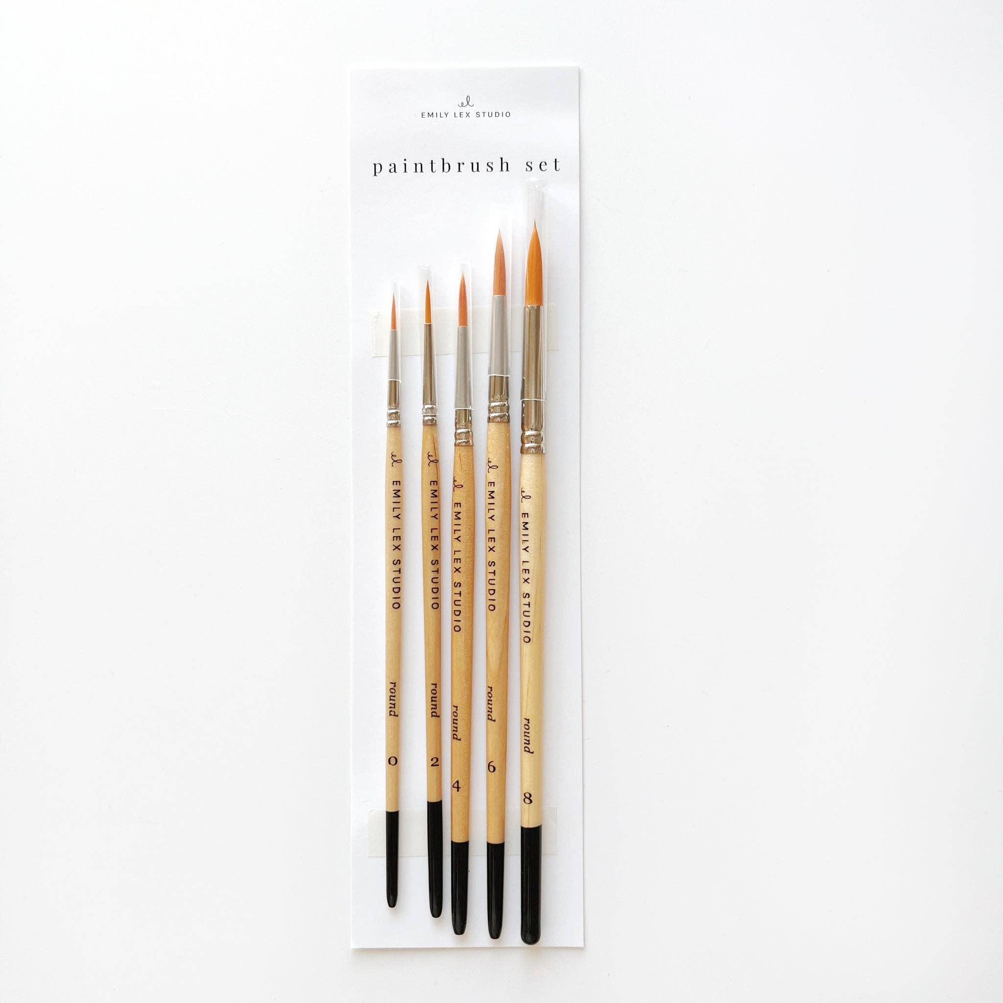 Ensemble de pinceaux pour aquarelle