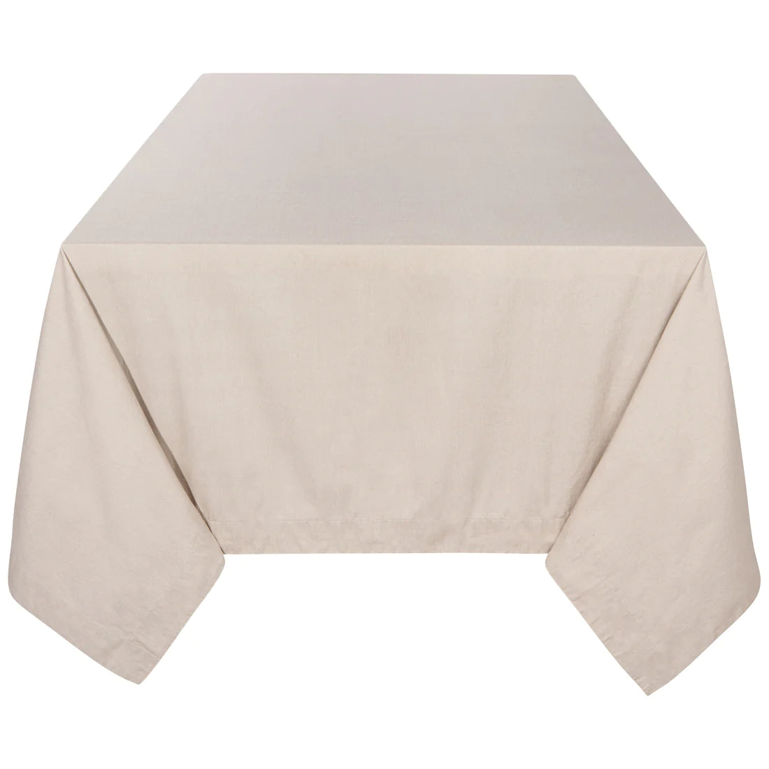 Nappe en coton couleur naturelle