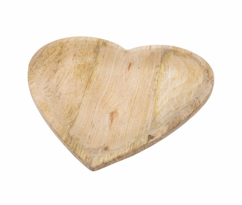 Coeur en bois de manguier
