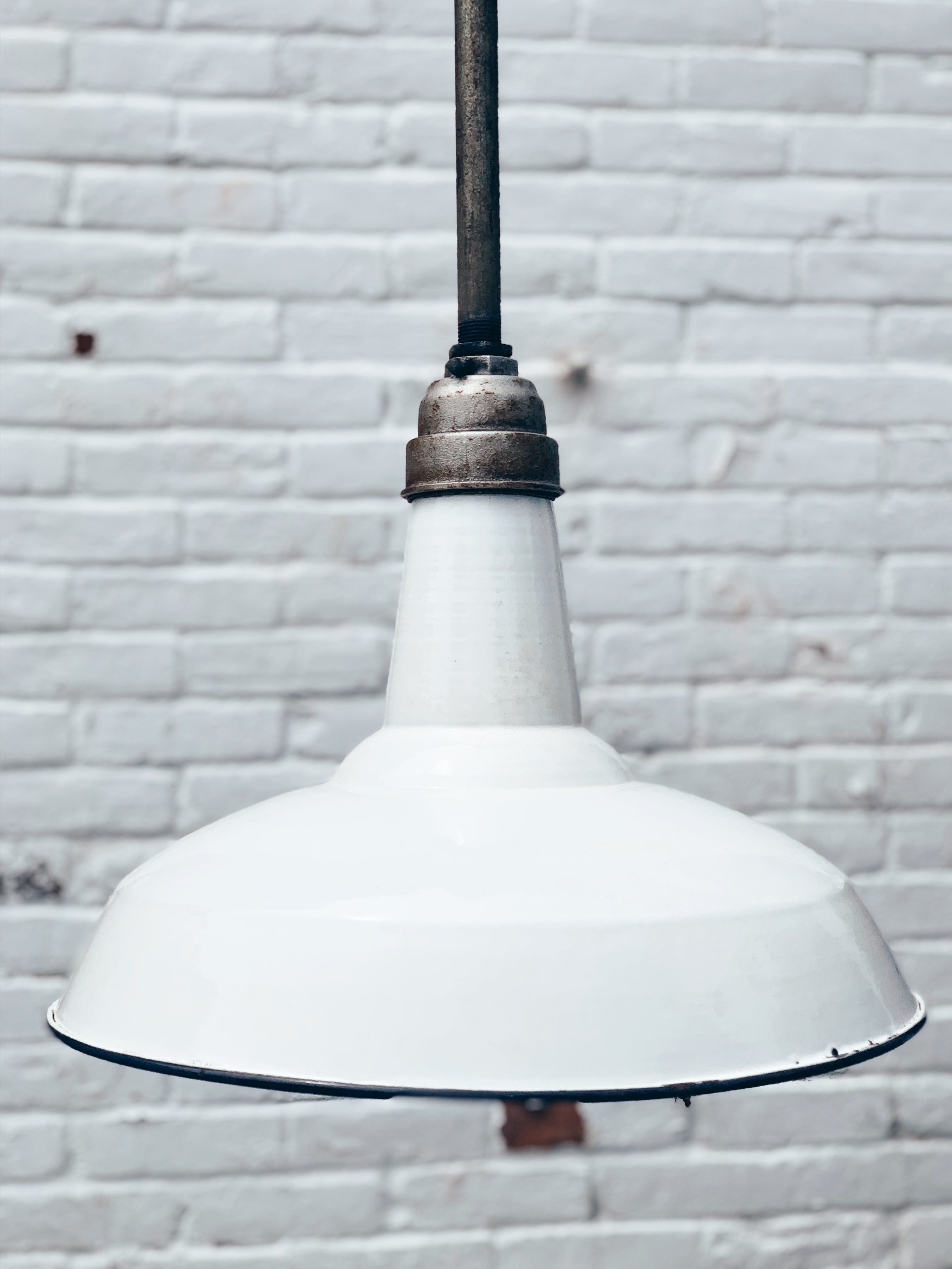 Luminaire industriel antique