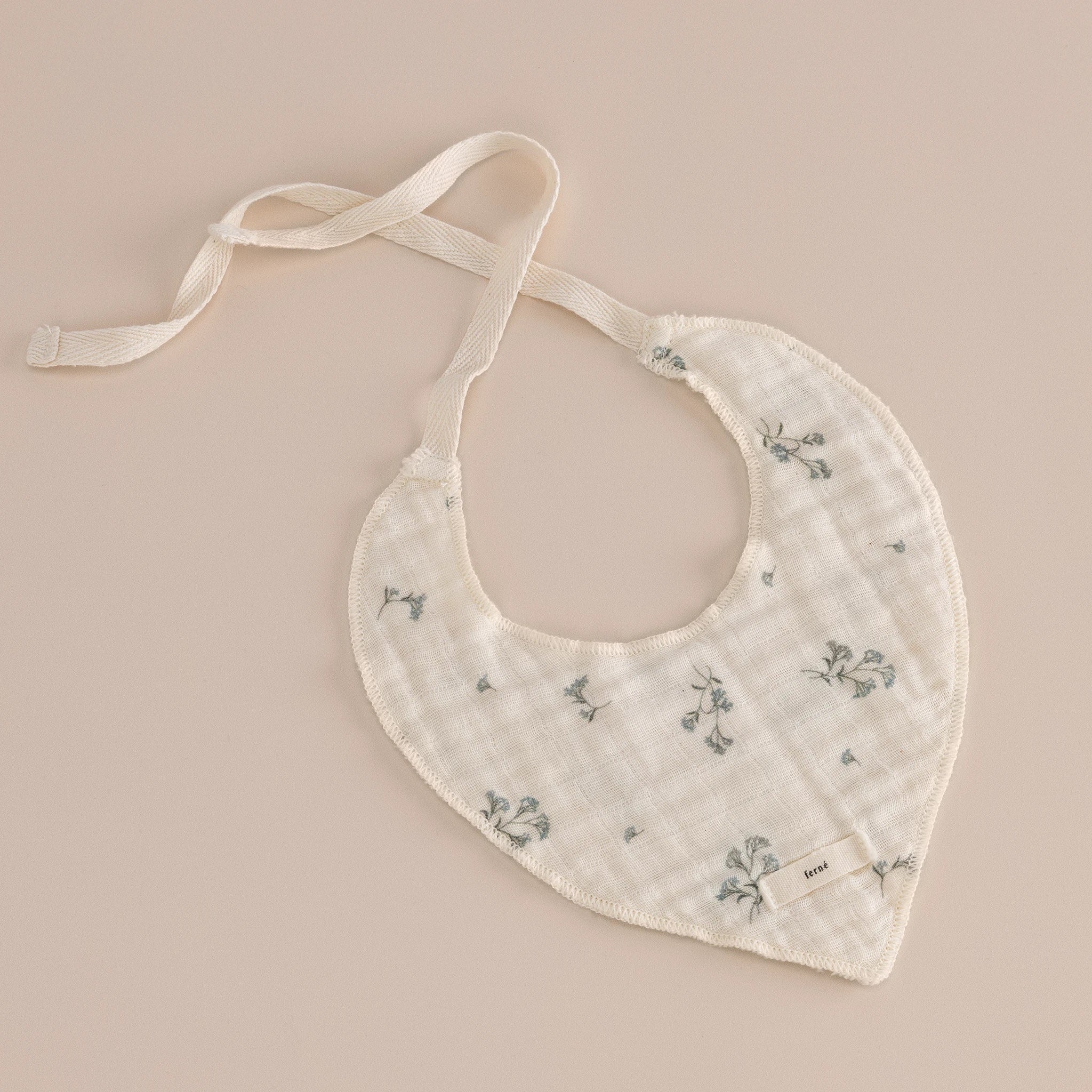 Bavoir Fermé pour Enfants à Motifs Champêtres