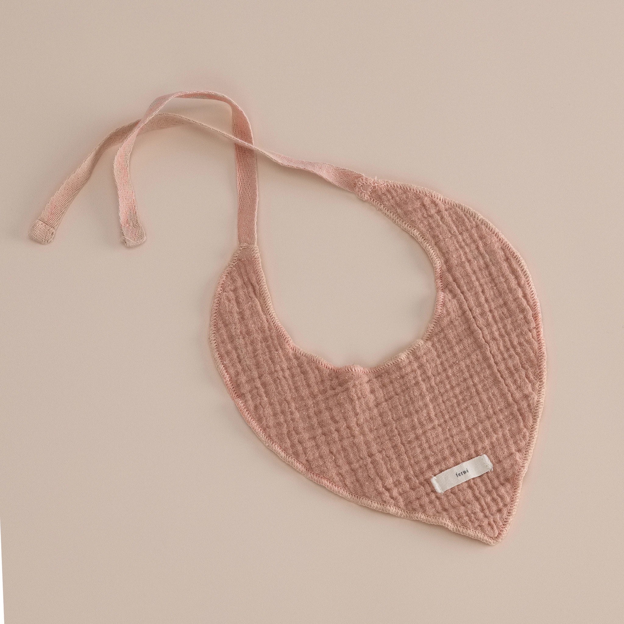 Bavoir Fermé pour Enfants à Motifs Champêtres